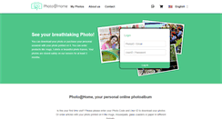 Desktop Screenshot of photoathome.com